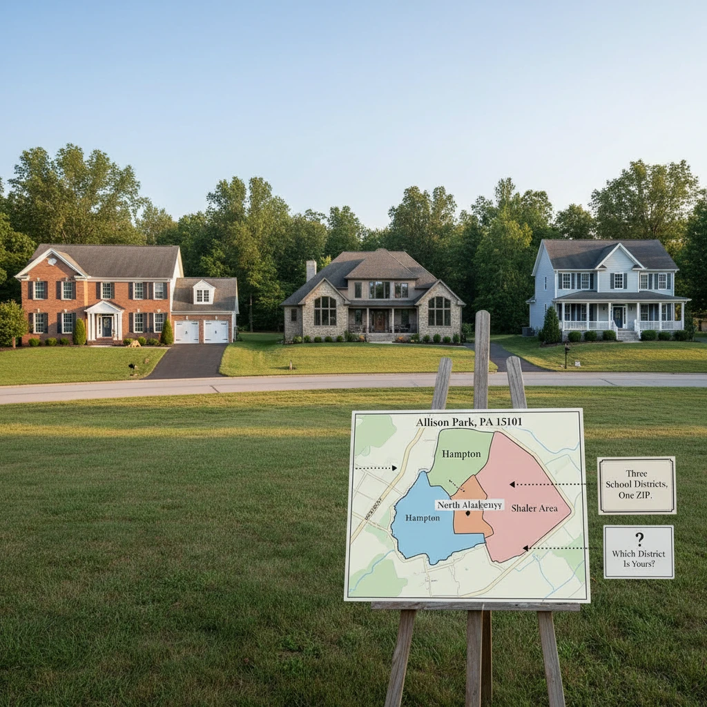 Allison Park PA: Three School Districts in One ZIP Code