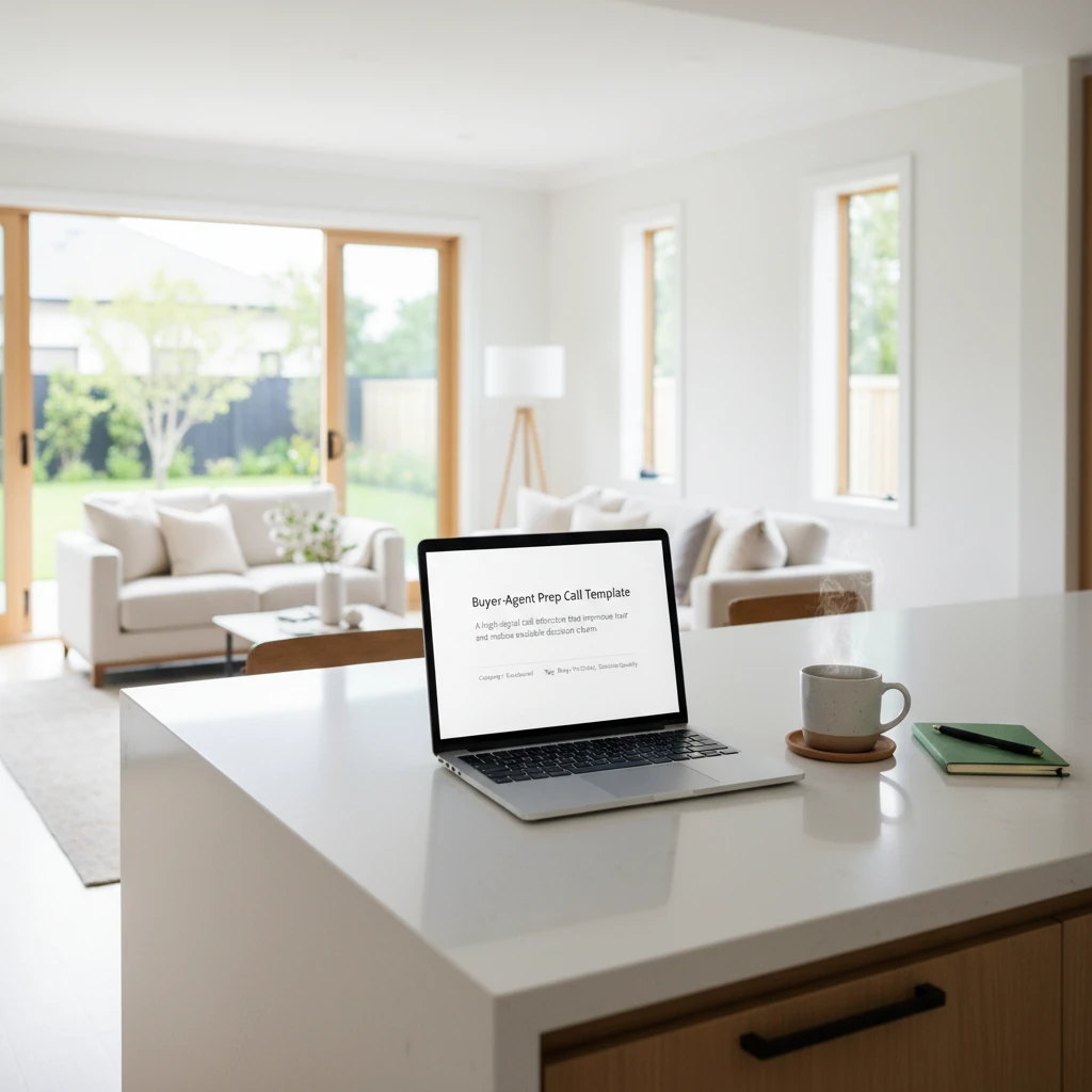 Buyer-Agent Prep Call Template