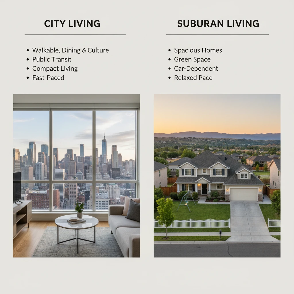 City vs. Suburb Lifestyle Decision Brief
