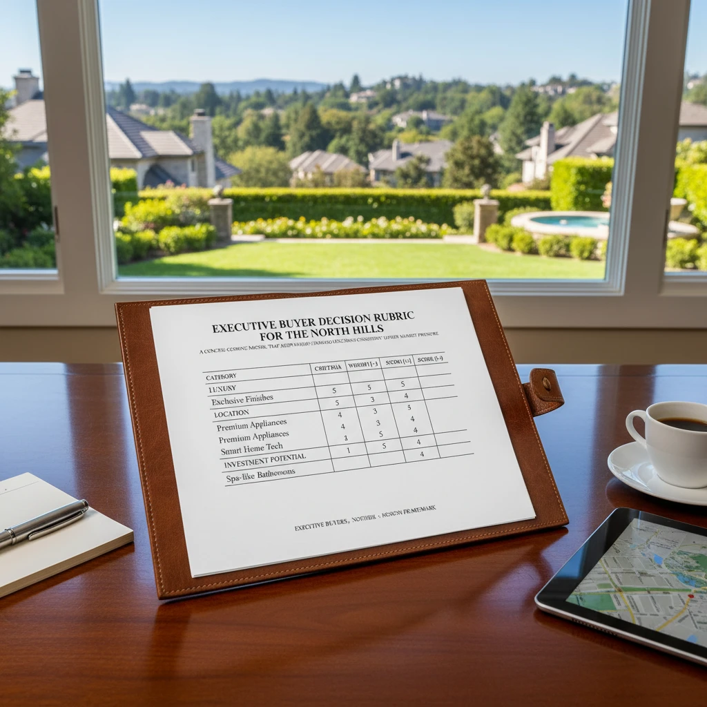 Executive Buyer Decision Rubric for the North Hills