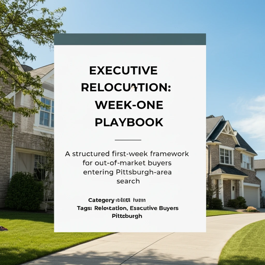 Executive relocation planning session for North Hills move