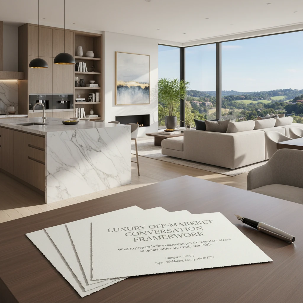 Luxury Off-Market Conversation Framework