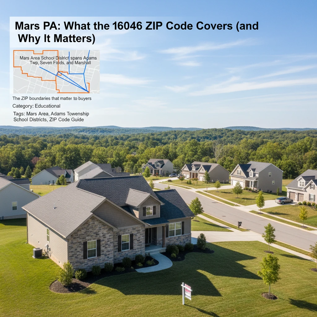 Mars PA: What the 16046 ZIP Code Covers (and Why It Matters)