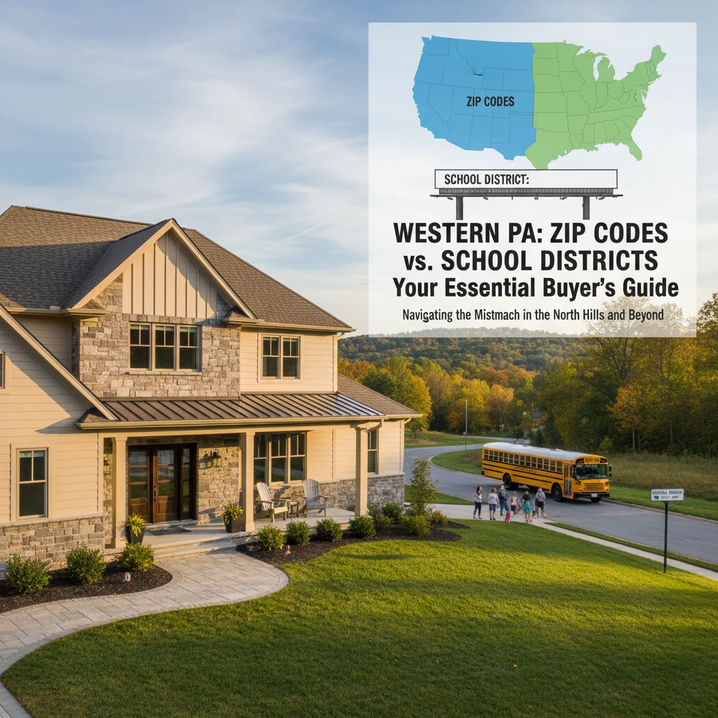 Western PA ZIP Codes vs School Districts: What Every Buyer Must Know